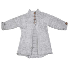 Speckled Knit Girl's Cardigan