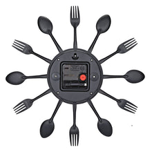 Kitchen Cutlery Wall Clock